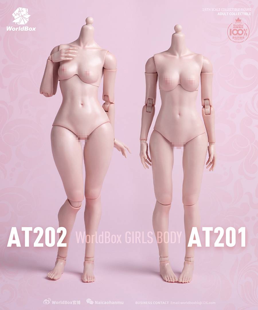 Worldbox 1/6 Female D Cup E Cup Breast Big Bust Replacement