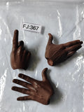 Kitbash: 1/6th Scale Accessories Hands Radio Walkie Talkie Ski Mask Dragon