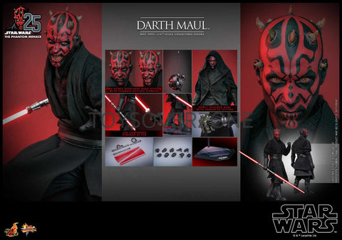 (PRE ORDER) Hot Toys – MMS748 - Star Wars Episode I: The Phantom Menace - 1/6th scale Darth Maul Collectible Figure
