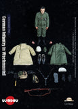 (PRE ORDER) UJINDOU 1/6 German Infantry in Wachmantel Leningrad 1943 UD9062 / Base UD9062A