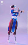 (RE ORDER) STAR MAN 1/6 Female fighter Chun-li MS-008A Blue cheongsam version