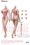 (PRE ORDER) TBLeague 1/6 Brand New Platinum Silicone Collectible Series Bunny Girl Female Body Pale Skin without Head Sculpt SR-AD01 & SR-AD02