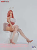 (PRE ORDER) TBLeague 1/6 New Platinum Silicone Collectible Series Bunny Girl Female Body with Head Sculpt, Pale Skin SR-AD02H