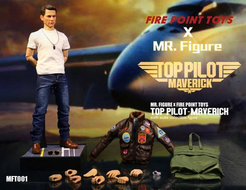 (RE ORDER) FIRE POINT TOYS X MR.FIGURE 1/6 顶尖飞行员 MFT001