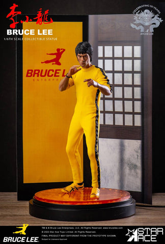 (PRE ORDER) Bruce Lee 50th Anniversary Commemorative Polyresin Statue