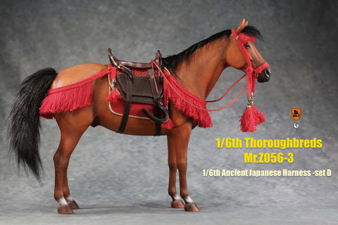 MR.Z 1/6th Japanese Horse Harness (RED set D)