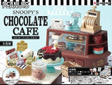 Re-Ment: Snoopy Chocolate Cafe Set