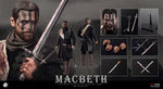POPTOYS EX28 1/6 Scale Macbeth (Two heads) Action Figure Set