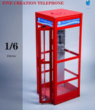 FIVETOYS: F2013A 1/6 A Telephone Booth (RED VARIANT)