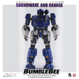 THREEZERO Transformers BUMBLEBEE – DLX SOUNDWAVE AND RAVAGE 3Z0160