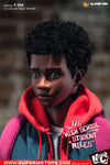 SuperMcToys:  1/6th Spider-Man Miles Morales F-084 High School Student