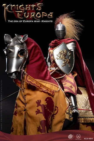 [POP-ALS006] The Era of Europa War Silver Knight Armor Horse by POP Toys