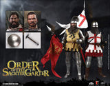 COOMODEL NO.SE069 1/6 SERIES OF EMPIRES (DIE-CAST ALLOY) - ORDER OF THE SACRED GARTER (DOUBLE-FIGURE SET OF ENGLISH KNIGHTS)