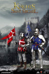 COOMODEL SE070 1/6 SERIES OF EMPIRES (DIE-CAST ALLOY) - KNIGHTS OF SAINT MICHEL (DOUBLE-FIGURE SET OF FRENCH KNIGHTS)