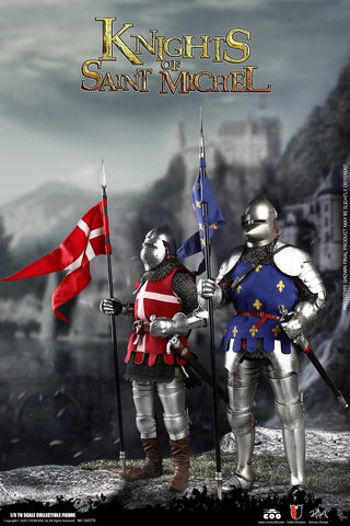 COOMODEL SE070 1/6 SERIES OF EMPIRES (DIE-CAST ALLOY) - KNIGHTS OF SAINT MICHEL (DOUBLE-FIGURE SET OF FRENCH KNIGHTS)