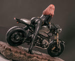 FE STUDIOS Agent Natasha Black Widow Motorcycle 1/4 Resin Model Statue Figures