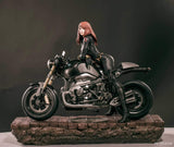 FE STUDIOS Agent Natasha Black Widow Motorcycle 1/4 Resin Model Statue Figures