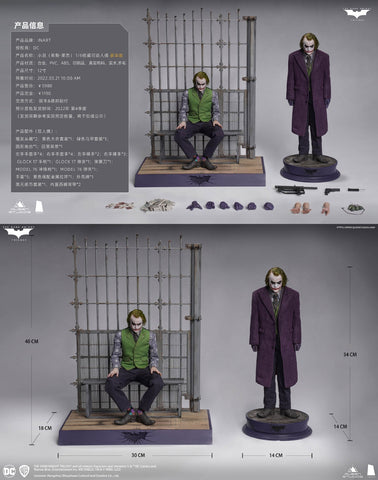 INART X Queen Studios 1/6 Joker  Collectible Doll Deluxe edition