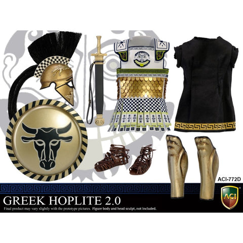 ACI TOYS: ACI772D Power Set: Greek Hoplite 2.0 - Style D