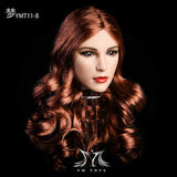 YMTOYS: YMT011 Long Red Hair (Curly)