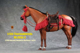 MR.Z 1/6th Japanese Horse Harness (RED set D)