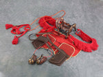 MR.Z 1/6th Japanese Horse Harness (RED set D)