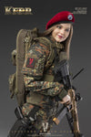 Very Cool (VCF-2050) Flecktarn Female Soldier - Kerr 1/6 scale Figure