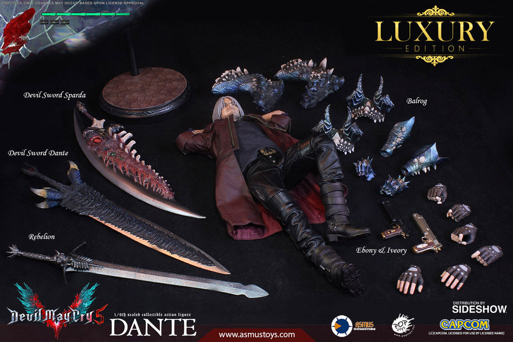 Asmus Toys DMC300V2LUX The Devil May Cry Series : Dante (DMC III