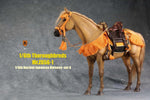 MR.Z 1/6TH JAPANESE HORSE HARNESS (ORANGE SET A)