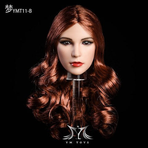 YMTOYS: YMT011 Long Red Hair (Curly)