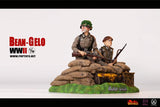 POPTOYS 1/12 SPS002 Two-man battlefield platform scene