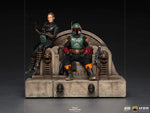 Iron Studios LUCSWR45721-10 1/10 Boba Fett and Fennec Shand on Throne