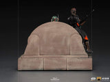 Iron Studios LUCSWR45721-10 1/10 Boba Fett and Fennec Shand on Throne