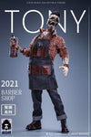 YUANXINGSHI JC-001 1/6 Gathering Trend Series FirstRound Oil head Barber Tony
