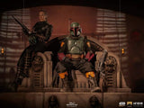 Iron Studios LUCSWR45721-10 1/10 Boba Fett and Fennec Shand on Throne