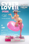(WAITLIST) DAMTOYS x COALDOG 1/4 CYBER LOVER-PINK Collectible Statue (swappable double head sculpt) DCS001