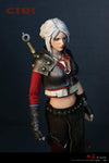 (RE ORDER) Nine Craftsmen 1/6 Ciri Armored Action Figure J-002