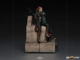 Iron Studios LUCSWR45721-10 1/10 Boba Fett and Fennec Shand on Throne