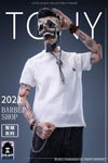 YUANXINGSHI JC-001 1/6 Gathering Trend Series FirstRound Oil head Barber Tony