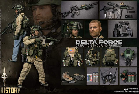 (RE ORDER) DAMTOYS 1/6 DELTA FORCE 1st SFOD-D "Operation Enduring Freedom" 78091