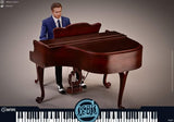 Daftoys F021DX 1/6 Scale Seb's figure with piano - La La Land Sebastian "Seb" Wilder