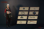 (RE ORDER) Nine Craftsmen 1/6 Ciri Armored Action Figure J-002