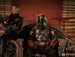 Iron Studios LUCSWR45721-10 1/10 Boba Fett and Fennec Shand on Throne