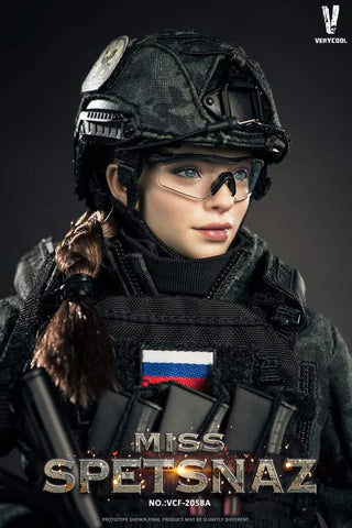 (RE ORDER) VERYCOOL 1/6 MCB Camouflage Russian Special Combat Women Soldier VCF-2058A  B vest set