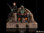 Iron Studios LUCSWR45721-10 1/10 Boba Fett and Fennec Shand on Throne