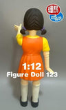 Mini Plastic Toys-1/12 Yuyu Squid Play: Wooden Girl 123 Toys (Limited Production)