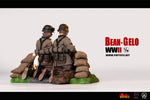 POPTOYS 1/12 SPS002 Two-man battlefield platform scene