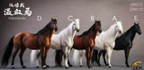 JXK Studio: JXK013 1/12th Scale Hannover Horse (Letter C, White w/ Grey)