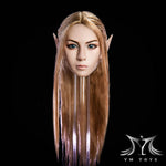 YMTOYS: YMT09A Long Blonde Hair Elf Head