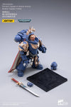 JOYTOY 1/18 Ultramarines Primaris Captain in Gravis Armour Brother Captain Voltian JT2177